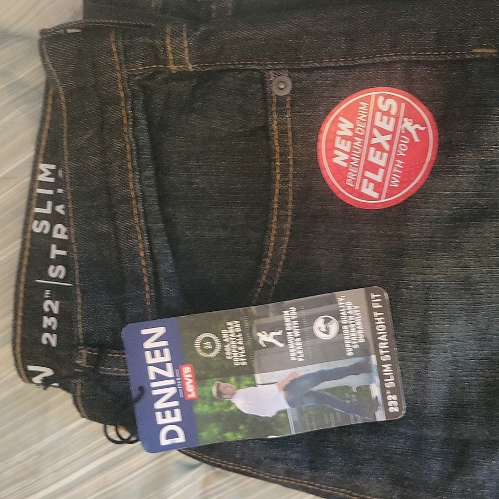 Levi's jeans 34x34 men's slim straight